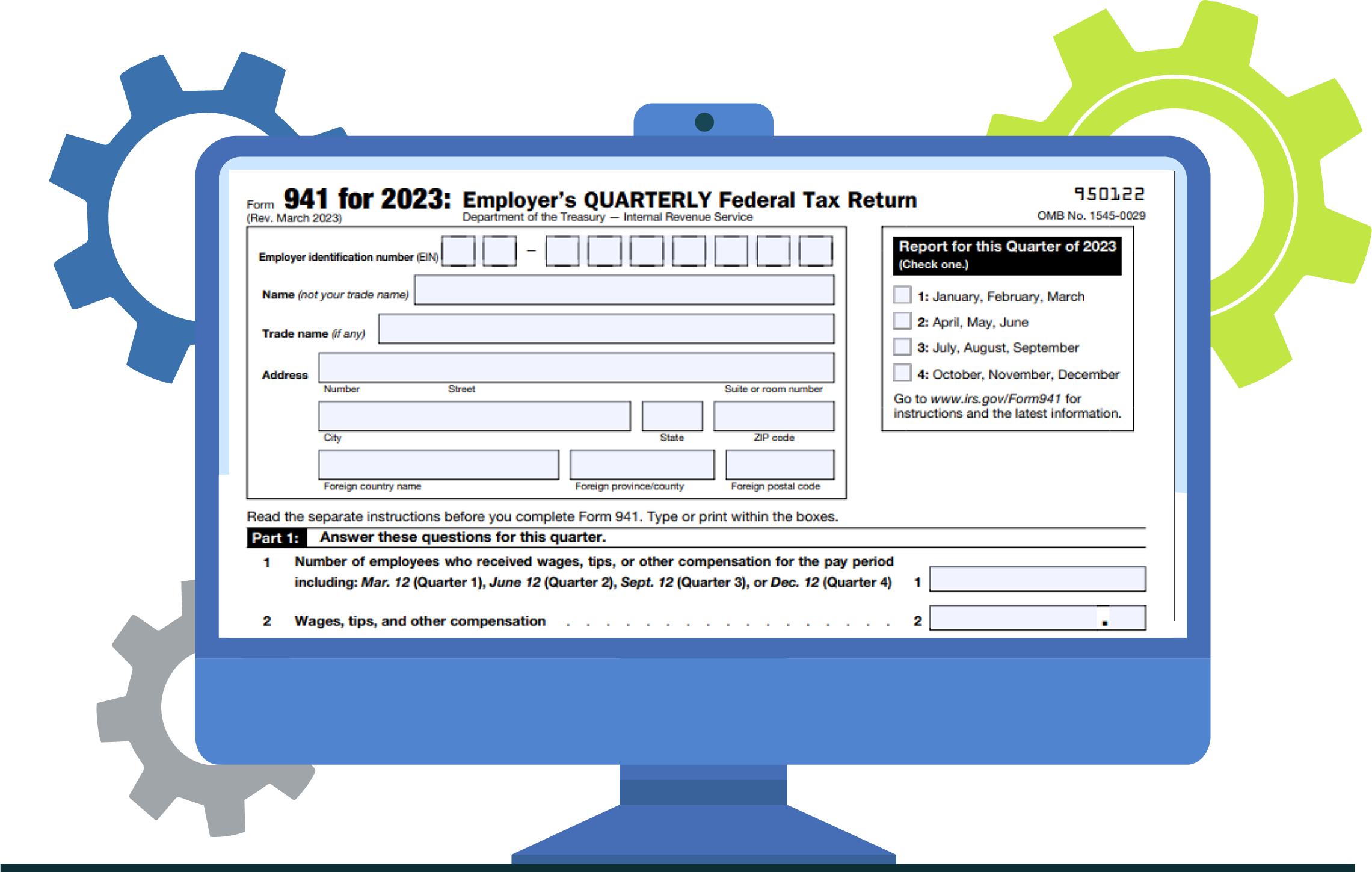 IRS Form 941 for 2023